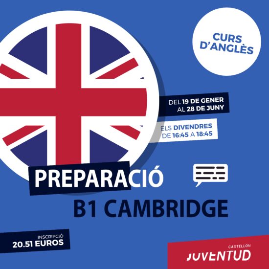 CURS PREPARACIÓ B1 CAMBRIDGE